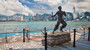 Hong Kong, Bruce Lee monument wallpaper thumb