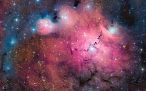 Sparkly nebula wallpaper thumb