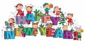 new year, children, toys, art, card, celebration wallpaper thumb
