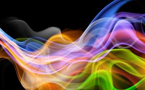 Abstract Colorful curve background wallpaper thumb