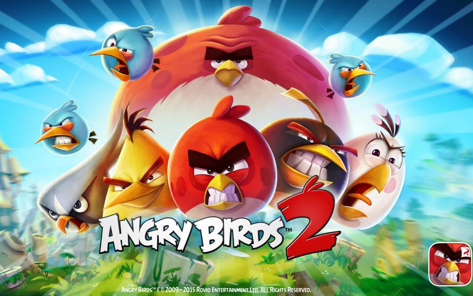 Angry Birds 2 wallpaper,birds HD wallpaper,angry HD wallpaper,1920x1200 wallpaper