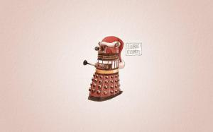 Christmas Dalek wallpaper thumb