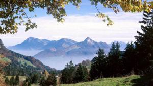 Alpine panorama wallpaper thumb