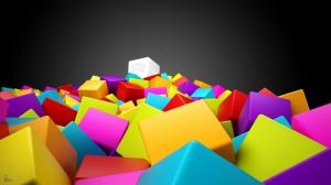 Colorful Cube 1080p wallpaper thumb