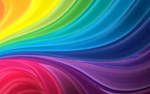 Lamellar rainbow colors wallpaper thumb