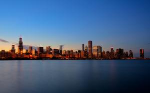 Chicago Skyline  wallpaper thumb