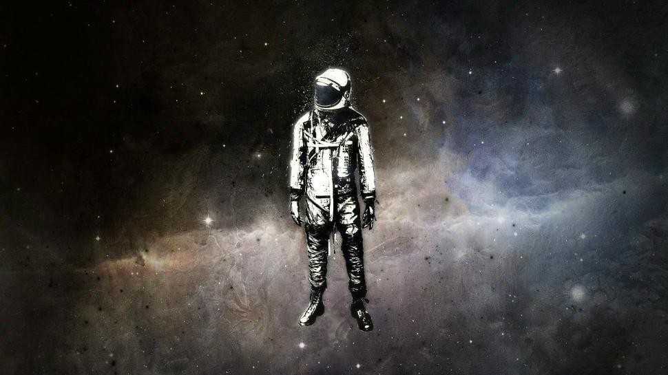 Digital Art, Astronaut, Space, Alex Cherry, Yuri Gagarin wallpaper,digital art HD wallpaper,astronaut HD wallpaper,space HD wallpaper,alex cherry HD wallpaper,yuri gagarin HD wallpaper,1920x1080 wallpaper