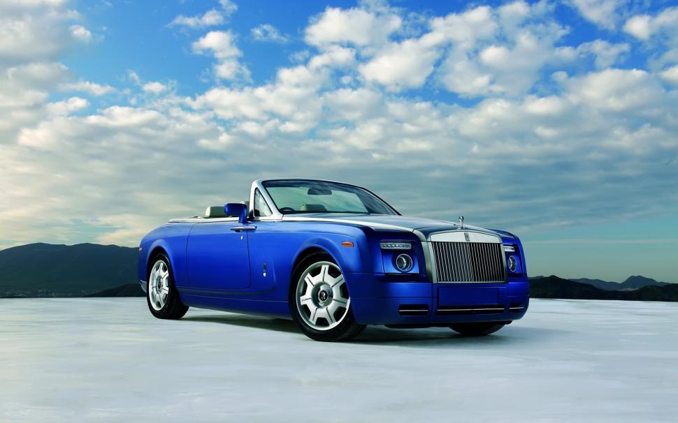Rolls Royce Phantom Drophead Coupe Blue wallpaper,1920x1200 wallpaper