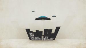 Alien abduction wallpaper thumb