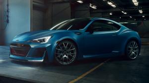2015, Subaru STI, Performance, Concept, Blue Car wallpaper thumb