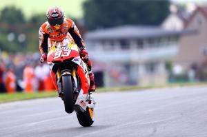 Marc Marquez Style Amazing High Resolution Photos wallpaper thumb