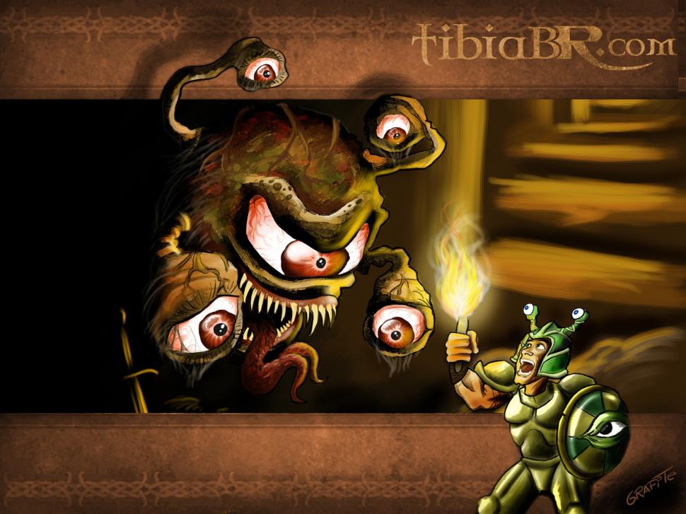 Tibia, PC Gaming, RPG, Creature, Drawing, Warrior wallpaper,tibia wallpaper,pc gaming wallpaper,rpg wallpaper,creature wallpaper,drawing wallpaper,warrior wallpaper,1600x1200 wallpaper