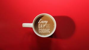 Coding Coffee Cup wallpaper thumb