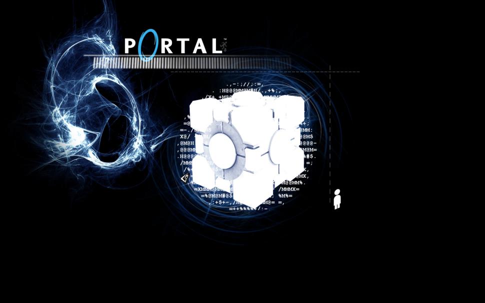 Portal Black HD wallpaper,video games HD wallpaper,black HD wallpaper,portal HD wallpaper,1920x1200 wallpaper
