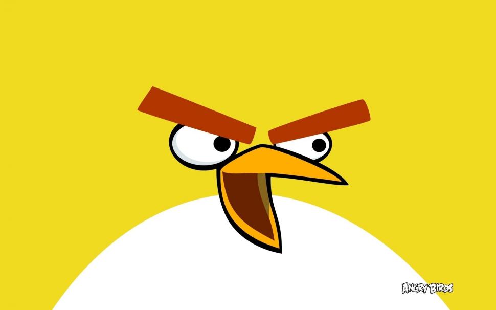 Yellow Angry Bird wallpaper,angry birds HD wallpaper,1920x1200 wallpaper