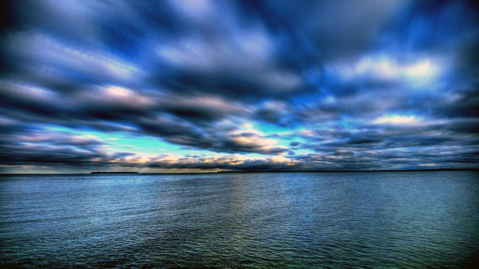 Gorgeous Clouds Over Sea wallpaper,horizon HD wallpaper,clouds HD wallpaper,nature & landscapes HD wallpaper,1920x1080 wallpaper