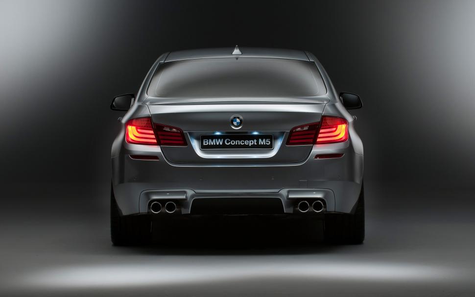 BMW M5 Concept 2012 Rear wallpaper,BMW M5 HD wallpaper,2560x1600 wallpaper