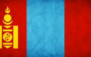 Mongolia Flag wallpaper thumb