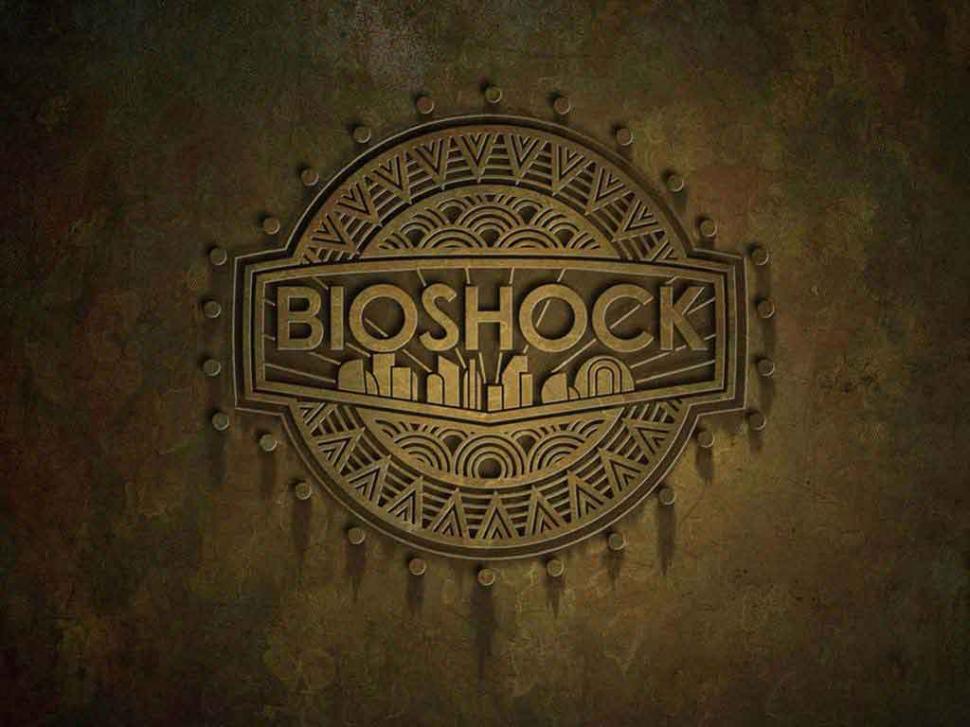 Bioshock, Games, Video Games, Logo, Dark Background wallpaper,bioshock wallpaper,games wallpaper,video games wallpaper,logo wallpaper,dark background wallpaper,1024x768 wallpaper