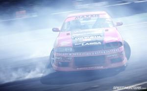 Nissan Silvia Drift Smoke Motion Blur HD wallpaper thumb