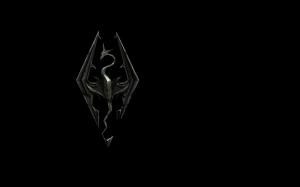 Skyrim Elder Scrolls Black HD wallpaper thumb