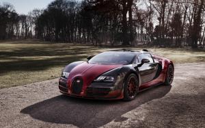 2015 Bugatti Veyron Grand Sport Vitesse red supercar wallpaper thumb