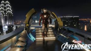 Iron Man in The Avengers Movie wallpaper thumb