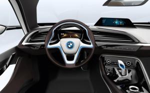 BMW i8 Concept interior wallpaper thumb