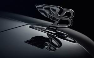 Bentley, Bentley Logo, black car wallpaper thumb