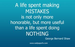 George Bernard Shaw Life Quote wallpaper thumb