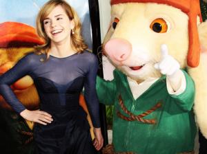 Emma Watson Smiling at Tale of Despereaux Premiere wallpaper thumb