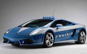 Widescreen Lamborghini Italian Police CarRelated Car Wallpapers wallpaper thumb