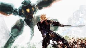 Metal Gear Battles Technics Swords Robot Solid Snake, Rex (MGS) Games wallpaper thumb