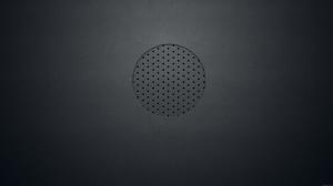 Abstract round in grey wallpaper thumb