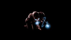 Iron Man Black Marvel HD wallpaper thumb