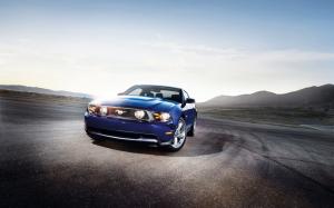 Ford Mustang GT Blue 2012 wallpaper thumb