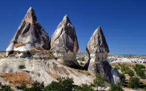 Cappadocia, Turkey, mountains, rocks wallpaper thumb