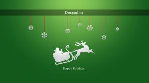 Happy December Holidays wallpaper thumb