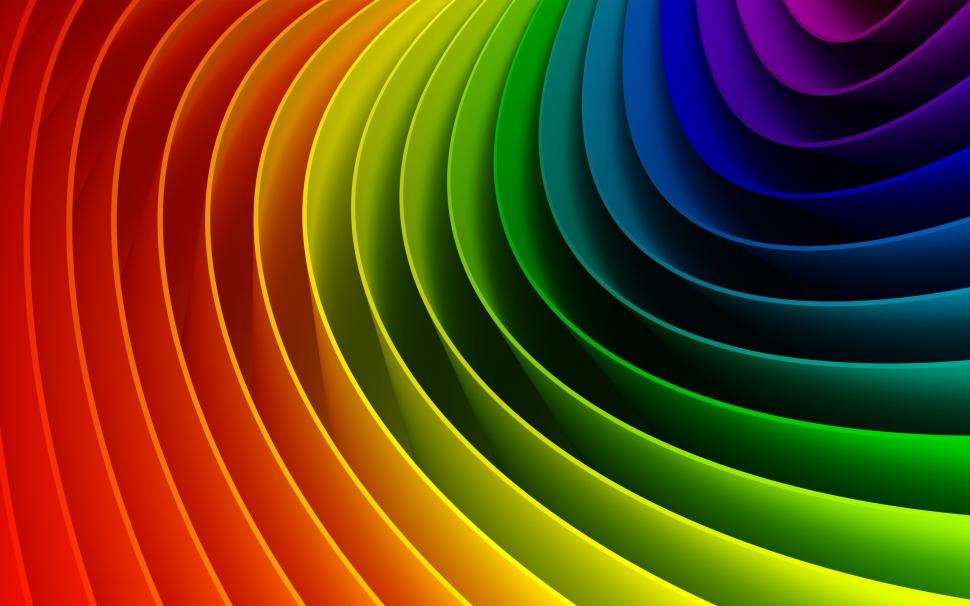 Curved colorful rainbow wallpaper,Curved HD wallpaper,Colorful HD wallpaper,Rainbow HD wallpaper,2560x1600 wallpaper