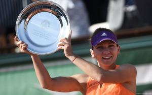 Simona Halep Runnerup in French Open 2014 wallpaper thumb