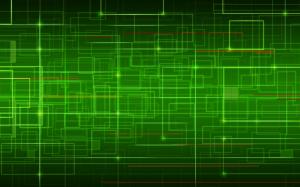 Green Lines Abstract HD wallpaper thumb
