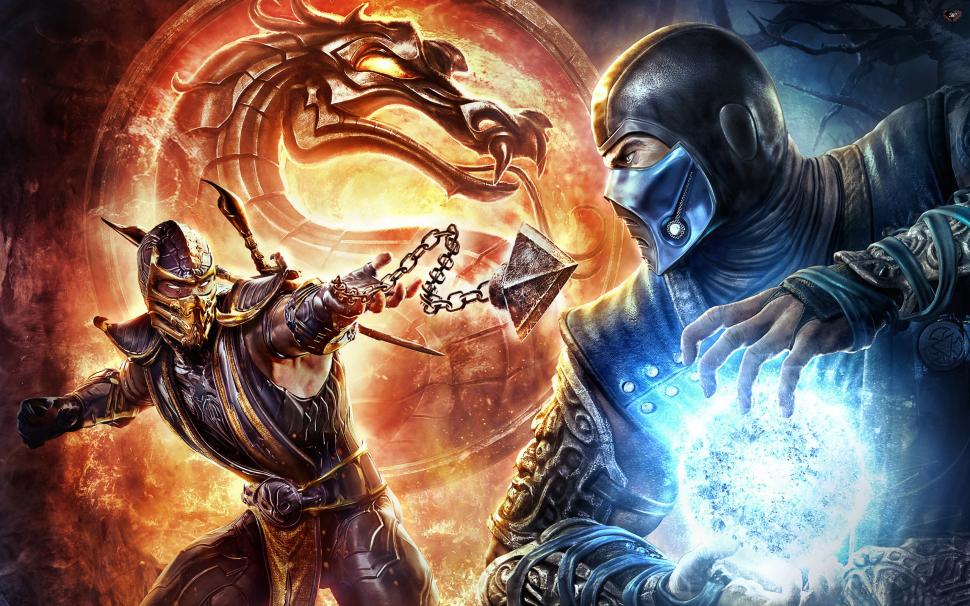 Scorpions vs Sub Zero Mortal Kombat wallpaper,mortal kombat HD wallpaper,2560x1600 wallpaper
