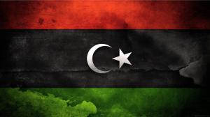 Modern Libya Flag wallpaper thumb