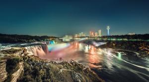 Niagara Falls at Night wallpaper thumb