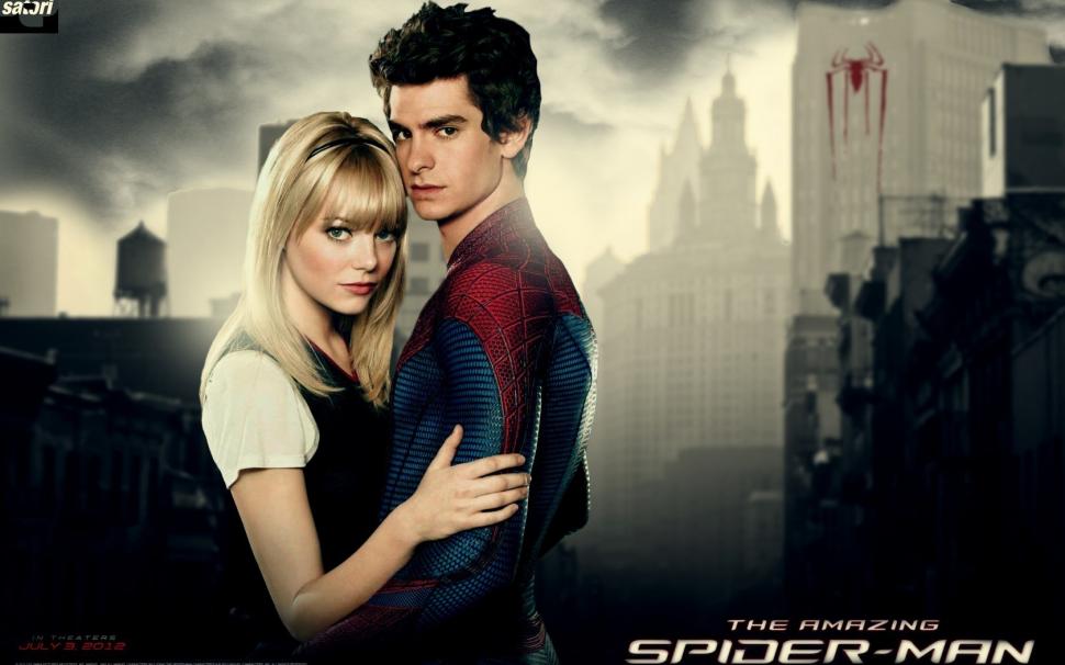 The Amazing Spider-Man Poster wallpaper,spiderman wallpaper,peter wallpaper,gwen wallpaper,1680x1050 wallpaper