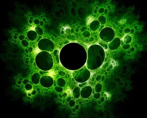 Green Abstract Psychedelic HD wallpaper thumb