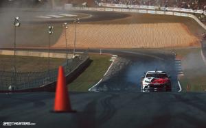 Scion TC Drift Burnout Smoke Track Race Track HD wallpaper thumb