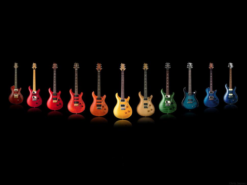 Colorful Guitar Free Widescreen s wallpaper | music | Wallpaper Better