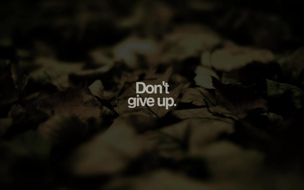 Dont Give Up wallpaper,words HD wallpaper,quotes HD wallpaper,encouragement HD wallpaper,sayings HD wallpaper,3d & abstract HD wallpaper,2560x1600 wallpaper