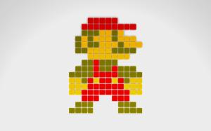 Mario 8-Bit HD wallpaper thumb